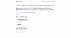 Desktop Screenshot of maniu.info